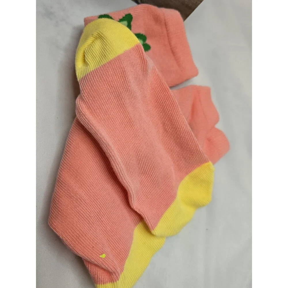 Lot of 4 Pairs Girls Crew Socks Owl Mermaid Unicorn Pineapple Medium New